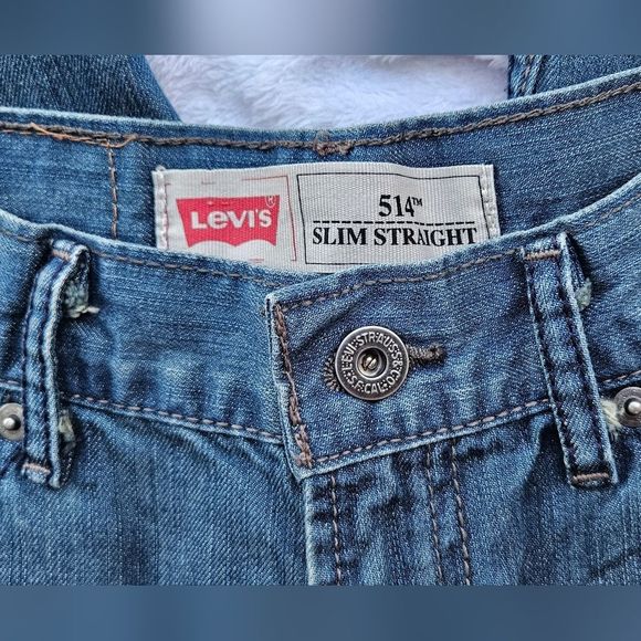 Levi's 514 Boys Jeans Size 14 REG Kids - Picture 4 of 5